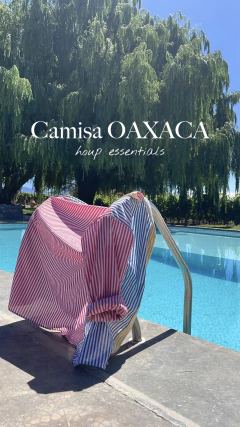 Camisa OAXACA ESPALDA ROJA - comprar online