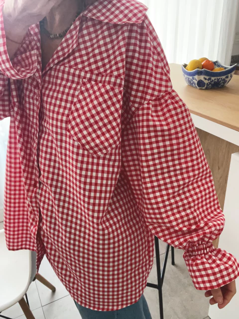 Maxi Camisa VICHY - comprar online