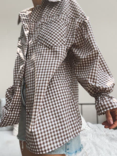 Maxi Camisa VICHY Latte PRE VENTA ENTREGA ESTIMADA 20/12 en internet