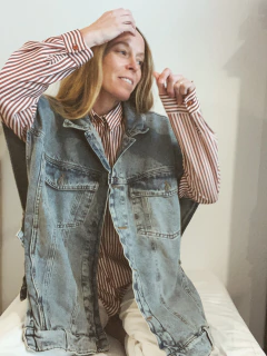 Ponchito Chaleco Denim PHARRELL