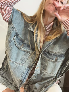 Ponchito Chaleco Denim PHARRELL - tienda online