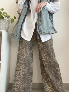 Pantalón palazzo PRINT - tienda online