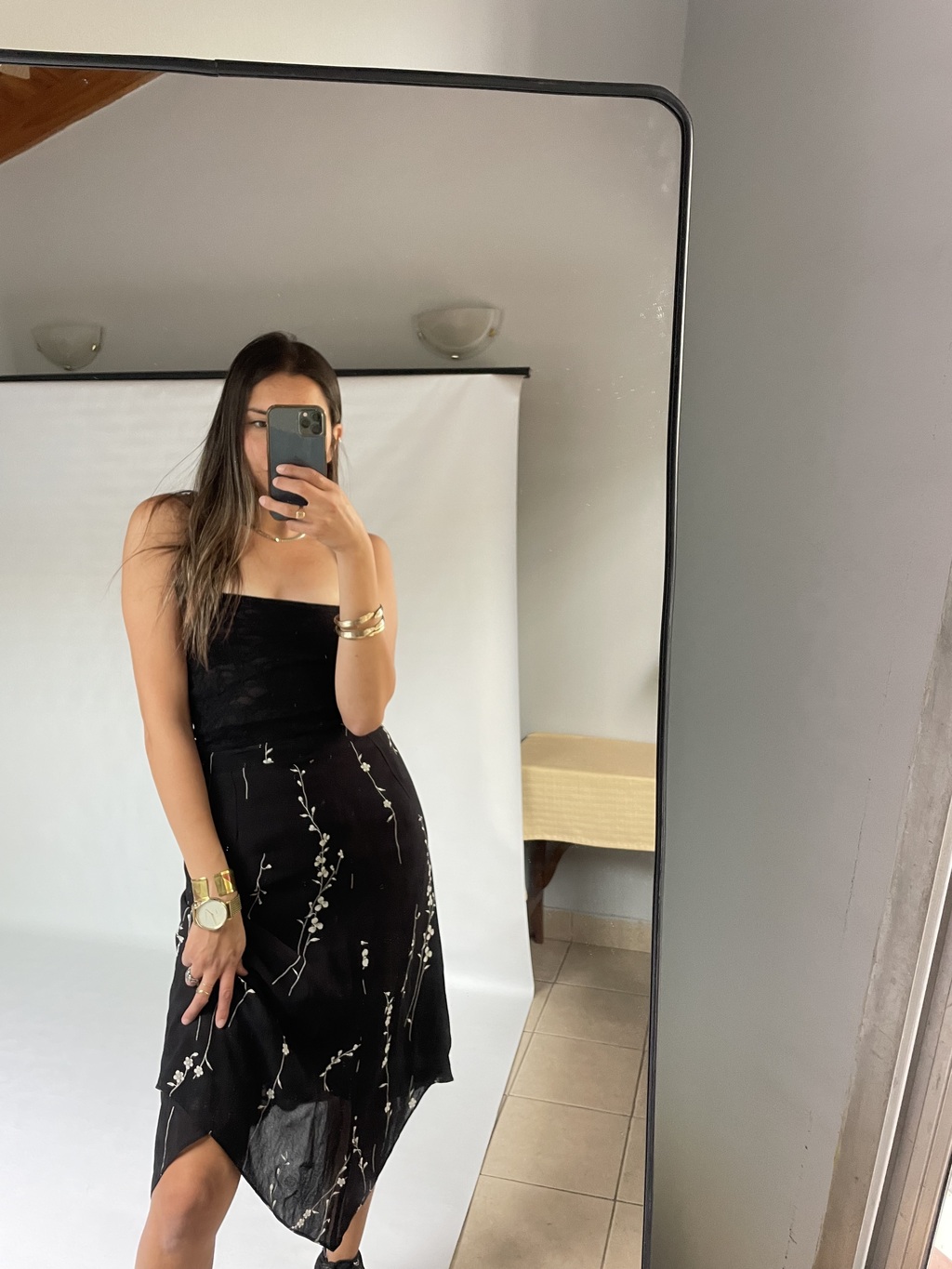 Falda Midi Michel Axel thumbnail 3