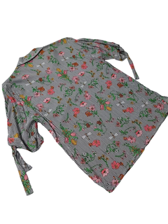 Camisa Stripped Flowers en internet