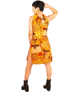 Vestido Orange - ALTA RETRO