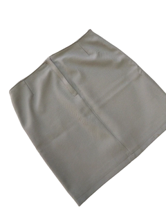 Falda Sastrera Gris - comprar online