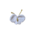 Aplique Borboleta Branca Crochê - 1 Unidade - comprar online