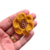 Aplique Flor Girassol Crochê Manual - 1 Unidade - comprar online