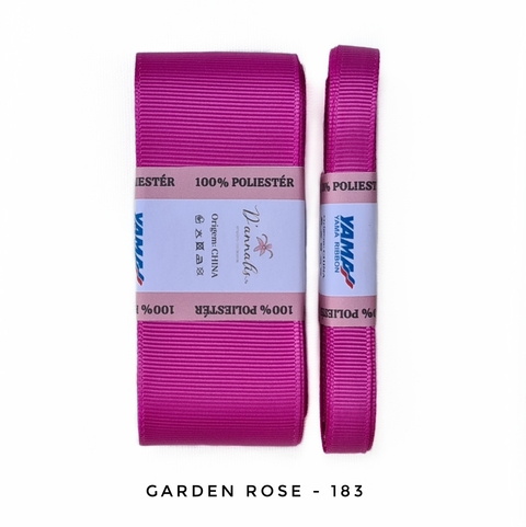 Fita Gorgurão Yama Garden Rose - Rosa - 183