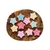 Aplique Mix Estrela Glitter Flocado Candy - 5 Unidades