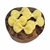 Lacinho Tricô Amarelo Bebê - 4,5cm - 1 unidade