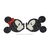 Duo Minnie+Mickey Glitter - 5,5cm - comprar online