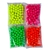 Conta Emborrachada Neon - 8mm - 25 gramas