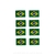 Bandeira Brasil - 1,6cm - 2 Unidades