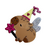 Aplique Capivara Fada Curvada - 7cm - 1 Unidade - comprar online