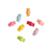 Aplique Mini Balinha Colorida Cintilante - 2cm - 5 Unidades - comprar online