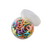 Pote Elástico para Cabelo Pequeno - Colorido Candy - 100 Unidades - comprar online