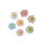 Mix Flor Crochê Candy - 2,5cm - 7 unidades - comprar online