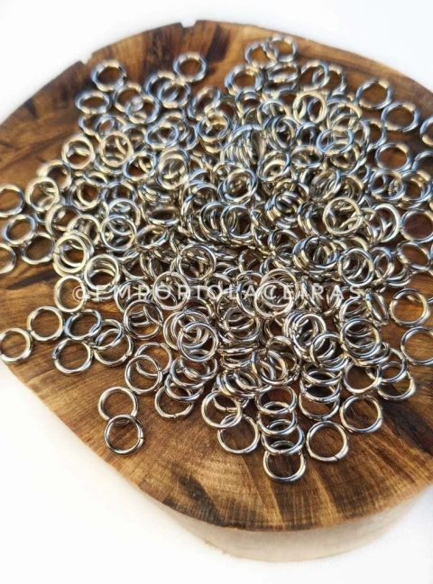 Argolinha NÍquel Prata - 05mm - 10 Gramas