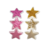 Aplique Trio Estrela Glow Curvado - 1 Unidade