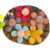Aplique Flor Pompom - 4 cm - 1 Unidade