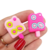 Picolé Summer Pink - 3,5cm - 2 UNIDADES