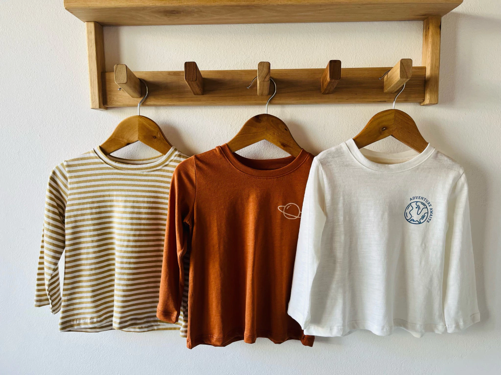 PACK 3 PIEZAS REMERAS (rayada, ginger y crudo)