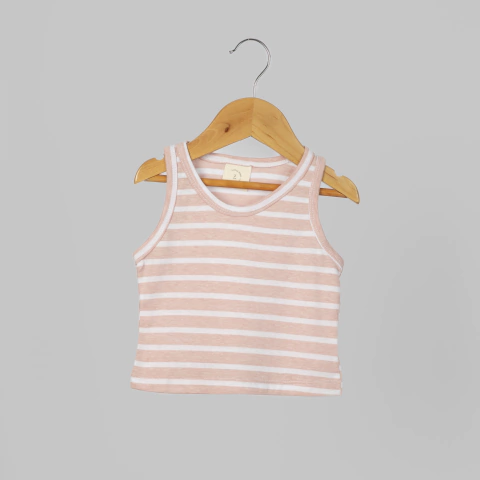 MUSCULOSA LN ROSA RAYADA