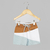 CONJUNTO OLIVIA TEJIDO (celeste/crudo) - tienda online