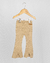 PANTALON OXFORD TEJIDO (arena)