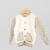 CARDIGAN COMBINADO (crudo/gris)