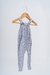 Jardinero largo Tejido Trenzas (gris melange) - comprar online