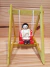 Kit Mini balanço com boneco criança