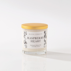 Raspberry Heart - Vela perfumada