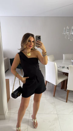 CONJUNTO CAPRI SHORTS PRETO - comprar online