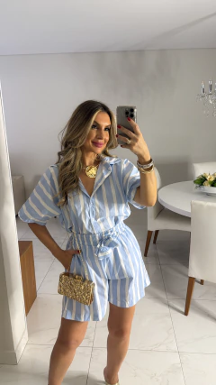 conjunto livia AZUL na internet