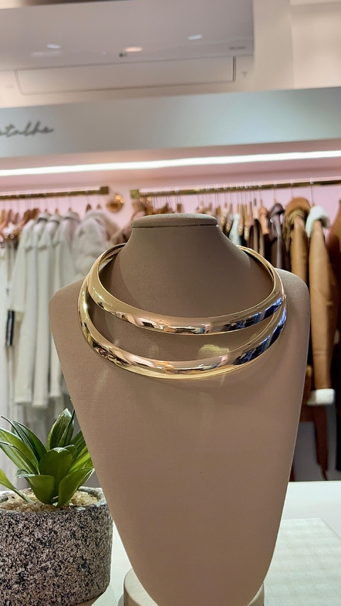 colar duo 1 DOURADO - comprar online
