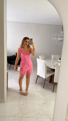 Imagem do CONJUNTO CAPRI SHORTS ROSA