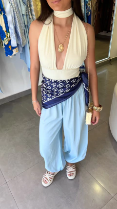 calça samanta AZUL - Deise Marchetti