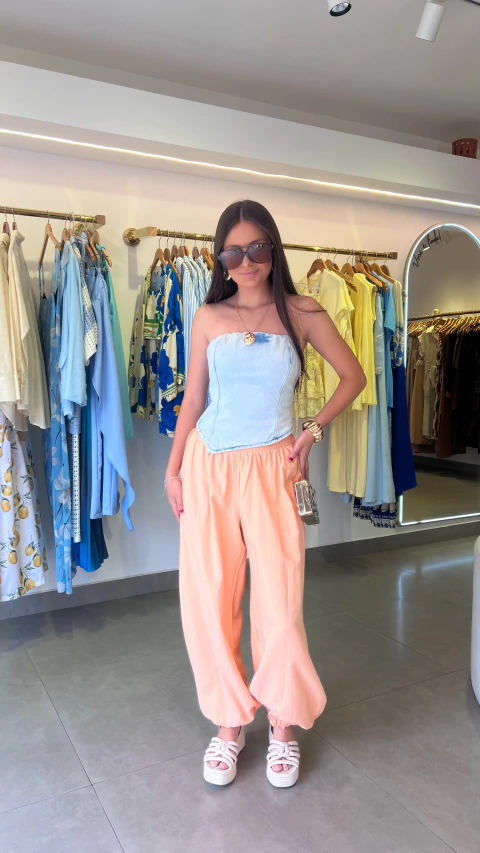 calça samanta SALMÃO - comprar online