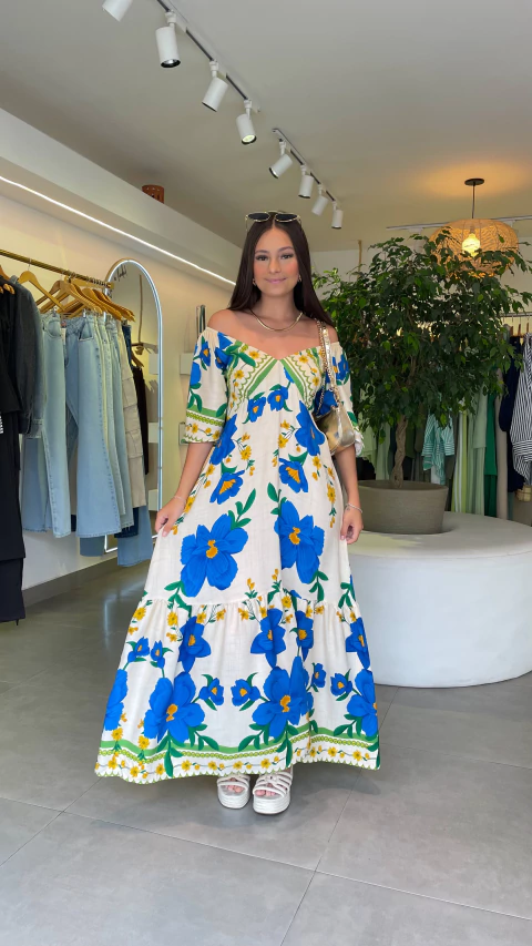 VESTIDO NORONHA ESTAMPADO - comprar online