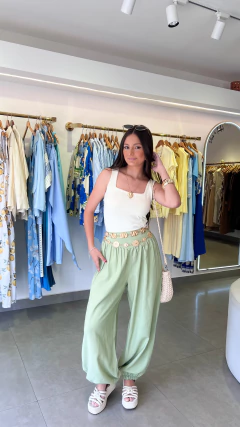 calça samanta VERDE na internet