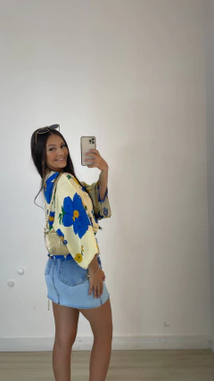 BLUSA NORONHA ESTAMPADO na internet