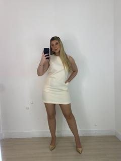 vestido zara 2 BEGE - comprar online