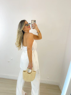 conjunto flora BRANCO - Deise Marchetti