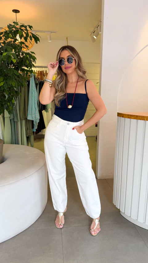 calça balon off OFF WHITE - comprar online