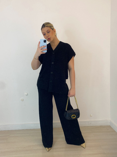 conjunto alice tricot PRETO - loja online