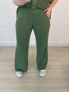 conjunto alice tricot VERDE MILITAR - Deise Marchetti