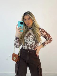 calça jeans lorena MARROM na internet