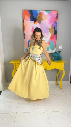 vestido larissa AMARELO - loja online